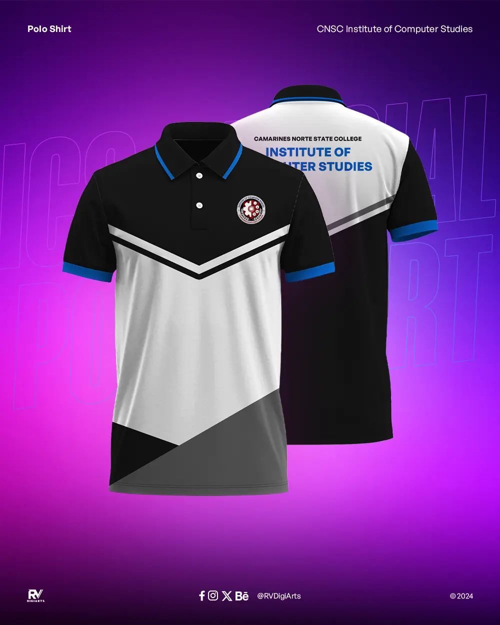 CNSC ICS Official Polo Shirt