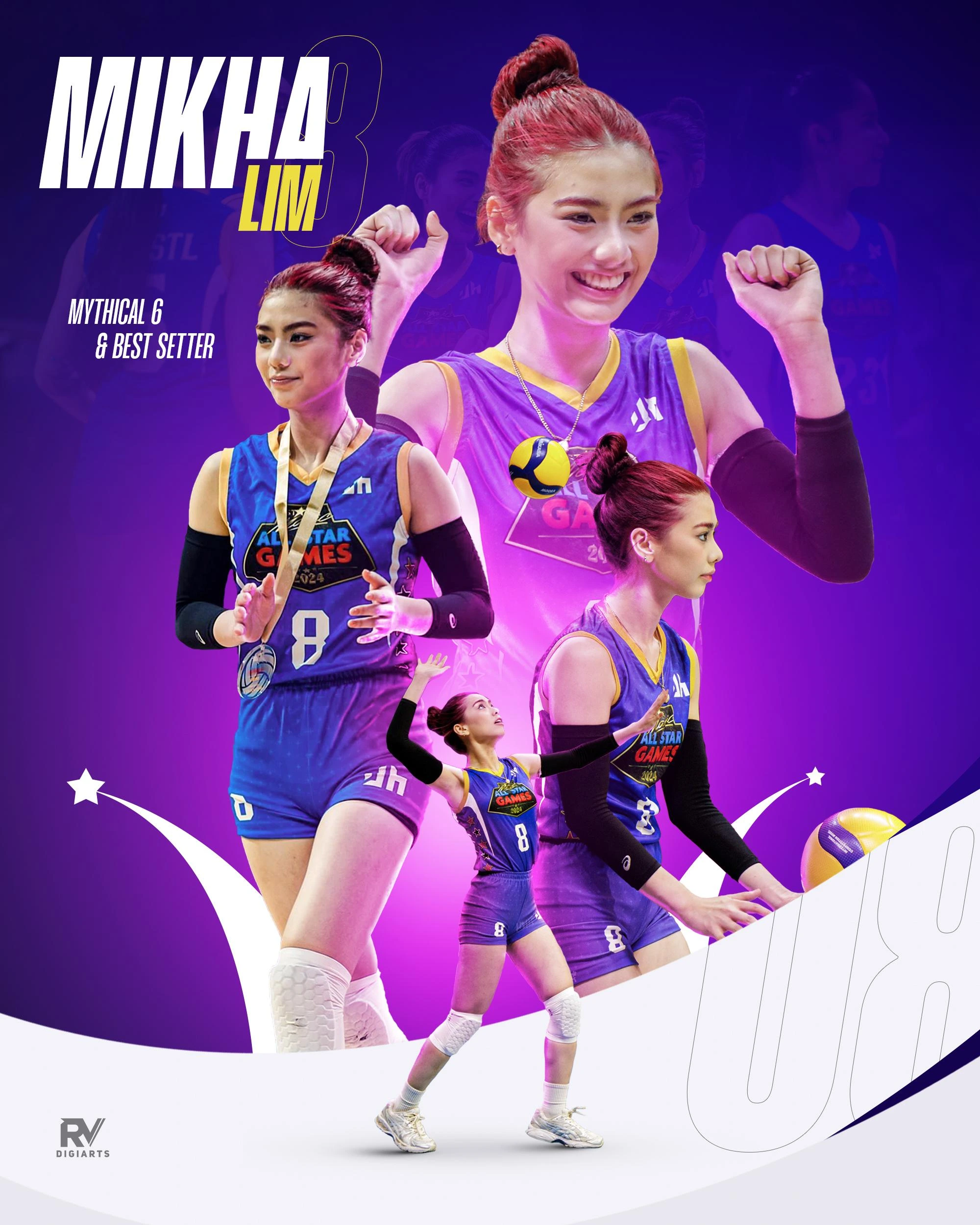 BINI Mikha Poster